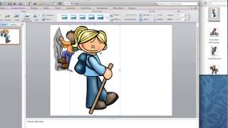 How to print out clip art images using Powerpoint [upl. by Laen]