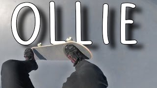 POV Skate Tutorial 1 How to OLLIE [upl. by Anem]