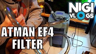 Atman EF4 Kanister Filter za Akvarijum NigiVlogs [upl. by Aseen]