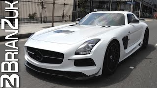 RENNtech Mercedes SLS AMG Black Series  In Action [upl. by Maite587]