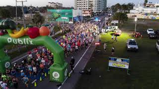 2018 Publix Florida Marathon Half Marathon Start [upl. by Ymar625]