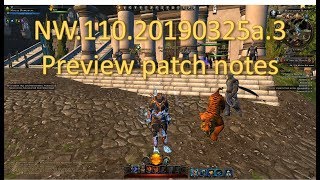 Neverwinter Unofficial preview patch notes 642019 [upl. by Moyna709]