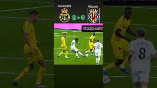 Real madrid winning goal🏆 Real madrid vs Villareal⚽shorts ytshorts [upl. by Rashida49]