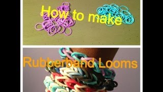 How to make rubber band bracelets WITHOUT LOOM KIT [upl. by Fatma]