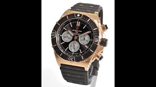 Breitling Super Chronomat 18 ct Rotgold B01 FM16743 [upl. by Ramahs]