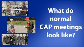 What can I expect at weekly CAP meetings  Civil Air Patrol [upl. by Lorac]