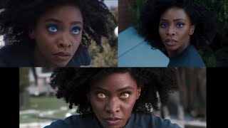 Monica Rambeau All Abilities and Powers from WandaVision as her eyes color change [upl. by Anitrak]