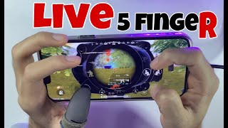 Live PUBG Mobile 5 finger 33 [upl. by Ahseik]