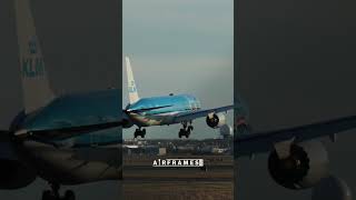 KLM 100 Years Livery B78X arrival at Toronto YYZ [upl. by Aruol787]