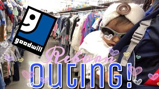 Reborn Outing To Goodwill 2021  1st Time Thrifting  Mya Reborns [upl. by Sirois586]