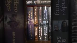 Gotta Read Em All brandonsanderson reading booktube elantris mistborn stormlightarchive [upl. by Schlesinger]