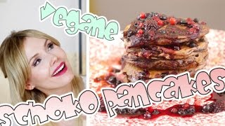 SAFTIGE PANCAKES  Vegan Zuckerfrei und Glutenfrei by CozyHouse [upl. by Ayenat]