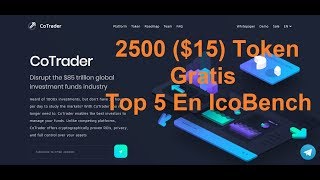 🤑COTRADER Airdrop🤑2500 Token Gratis Por Registro  ACTUALIZACION De Airdrops BethereumLocktrip [upl. by Enoryt]