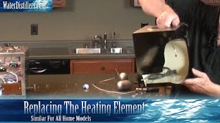 Replacing The Heating Element In A Durastill Water Distiller [upl. by Monroy]