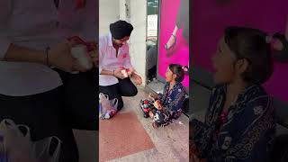 Help makes my day Amandeep Singh Vlogsviralreels kindness poor help instagram delhi [upl. by Annairoc]