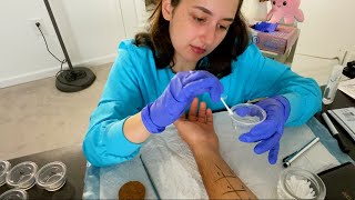 ASMR Allergy Testing and Skin Assessment Real Person Soft Spoken [upl. by Colville]