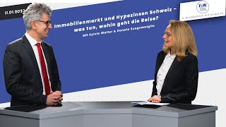 Immobilienmarkt und Hypozinsen Schweiz – was tun wohin geht die Reise  FuWBörsenCocktail [upl. by Assirt]