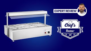 Bain Marie Royal Catering RCBM6D  Expert review [upl. by Field246]