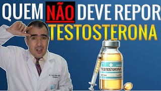 Reposição hormonal masculina quem não deve fazer [upl. by Mezoff]