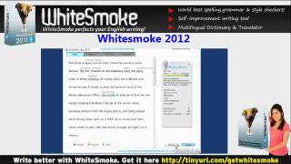 Whitesmoke 2012  Powerful Grammar Checker [upl. by April]