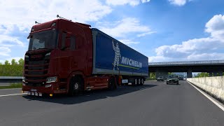 ETS 2 152 trajet Bourges le Locle [upl. by Llenrod]