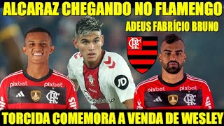 WESLEY ACEITA PROPOSTA DO ATALANTA E TORCIDA COMEMORA  FLAMENGO FAZ PROPOSTA POR ALCARAZ [upl. by Nilauqcaj124]