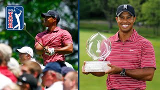 Every shot from Tiger Woods 2009 win at The Memorial Tournament [upl. by Llertnad]