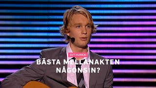 Melodifestivalen 2008 Björn Gustafsson sjunger till Carina Berg [upl. by Alvita]