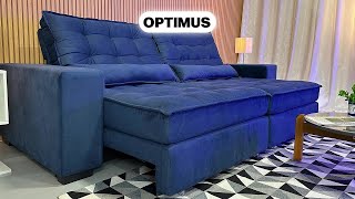 Sofá Retrátil e Reclinável Optimus [upl. by Akinimod]