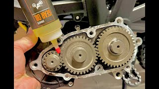 Talaria MX5 Gearbox Oil Change [upl. by Arayk]