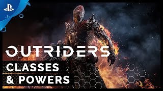 Outriders  Classes and Powers  PS5 PS4 [upl. by Iraj568]