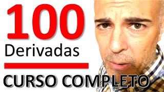 100 DERIVADAS RESUELTAS APRENDER A DERIVAR DESDE CERO Curso completo [upl. by Eide231]