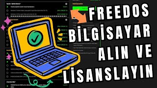 FREEDOS BİLGİSAYAR AL KARLI ÇIK  FREEDOS PCLERE UYGUN WINDOWSOFFICE LİSANSLARI [upl. by Josephine]