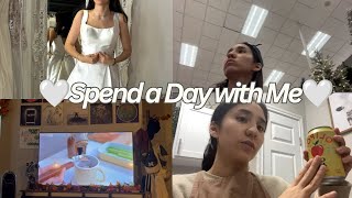 Spend a Day with Me grocery shopping wedding dress try on new phone yapping  MORE [upl. by Tonie]