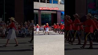 RCMP in Parade calgary stampede parade rcmp [upl. by Buine]