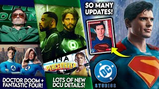 SO MUCH NEWS Superman Wraps LanternsDCU Updates  Doctor Doom BACKLASH amp More [upl. by Enineg]