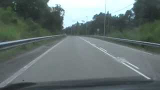 Driving from LawasBrunei border to BruneiLimbang border [upl. by Aenehs]