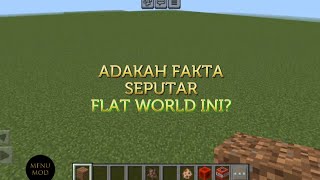 Syauqi Ali Shofian  Flat World Minecraft Gak Tau Faktanya Tapi Aku Bahas Ini [upl. by Lymn]