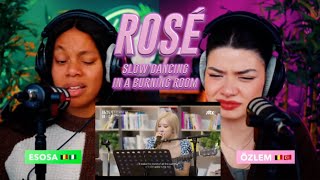 ✨ 로제ROSÉ의 〈Slow Dancing In A Burning Room〉sea of hope reaction [upl. by Devad]