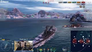 Such a close match Maximum Effort  World of Warships [upl. by Lomax398]