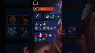 Build Akali  Mid PatchParche 14211 lol leagueoflegends mejorescampeoneslol [upl. by Sylram423]