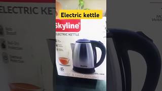 Electric kettle for instant tea timegharelunuskhe food cooking festival viral [upl. by Rabiah851]