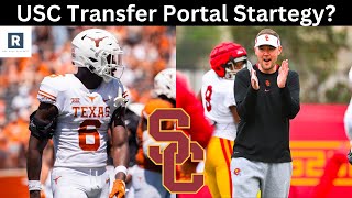 USC Footballs Transfer Portal Strategy  New Target Emerges [upl. by Hamirak356]