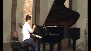 Ruben Xhaferi suona Bach Clementi Duvernoy Beethoven live [upl. by Divaj38]