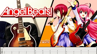 TABS Girls Dead Monster Angel Beats【Alchemy】Guitar Cover [upl. by Aurilia]