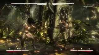 Mortal Kombat X Online Ranked Mileena Mirror Match [upl. by Lazes]