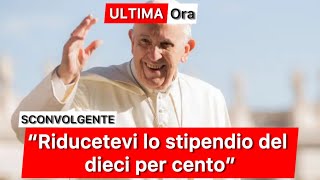 “Riducetevi lo stipendio del dieci per cento” [upl. by Huntlee]