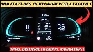 Instrument Cluster Features Explained in Hyundai Venue Facelift  Tushir Jain [upl. by Haddad]