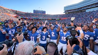 UF Players Sing Fight Song After Beating No 9 Ole Miss  Florida Gators Football [upl. by Nibaj]