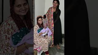 Aaj kinnar samaj ke log aaye badhai lene shortvideo babyminivlog family minivlog [upl. by Paucker]